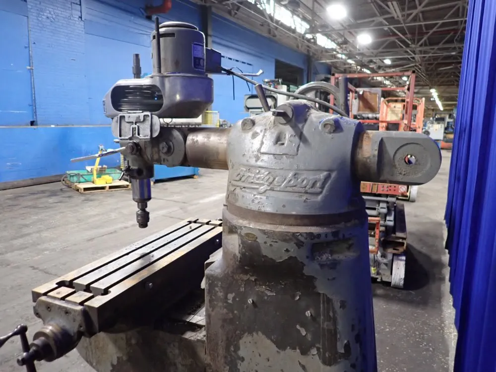 Bridgeport 9" X 32" Vertical Mill