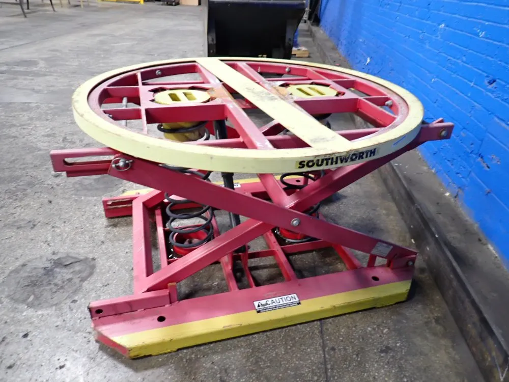 Southworth Spring-actuated Pallet Positioner - Uzc16