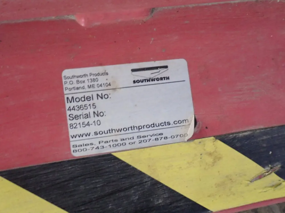 Southworth Spring-actuated Pallet Positioner - 4436515