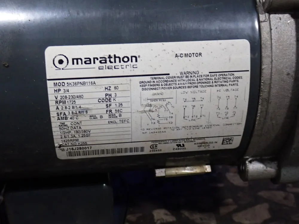 Marathon 3/4 Hp Pump - Sk36pnb116a