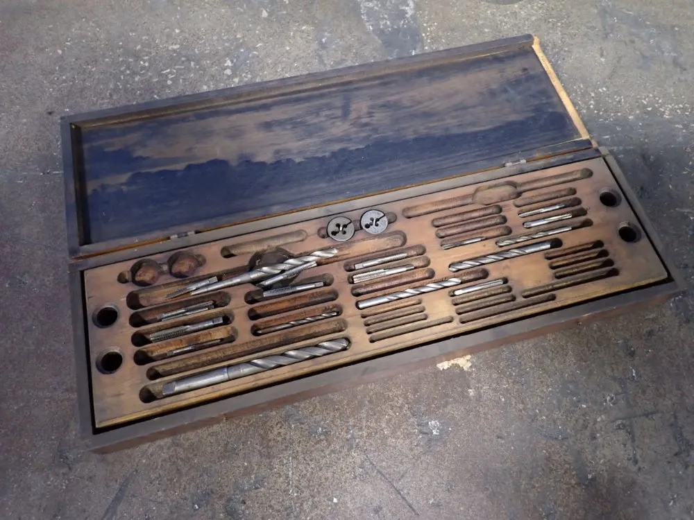 Gtd Greenfield Tools Tap & Die Set