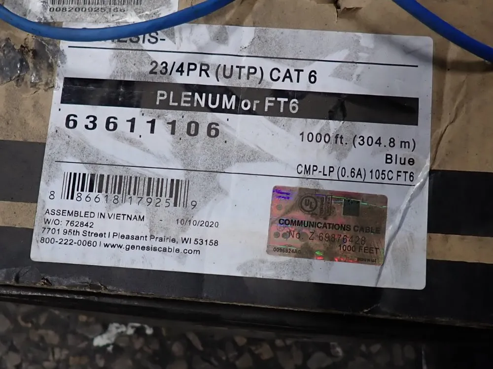 Genesis 1000 Ft Communication Cable - 63611106