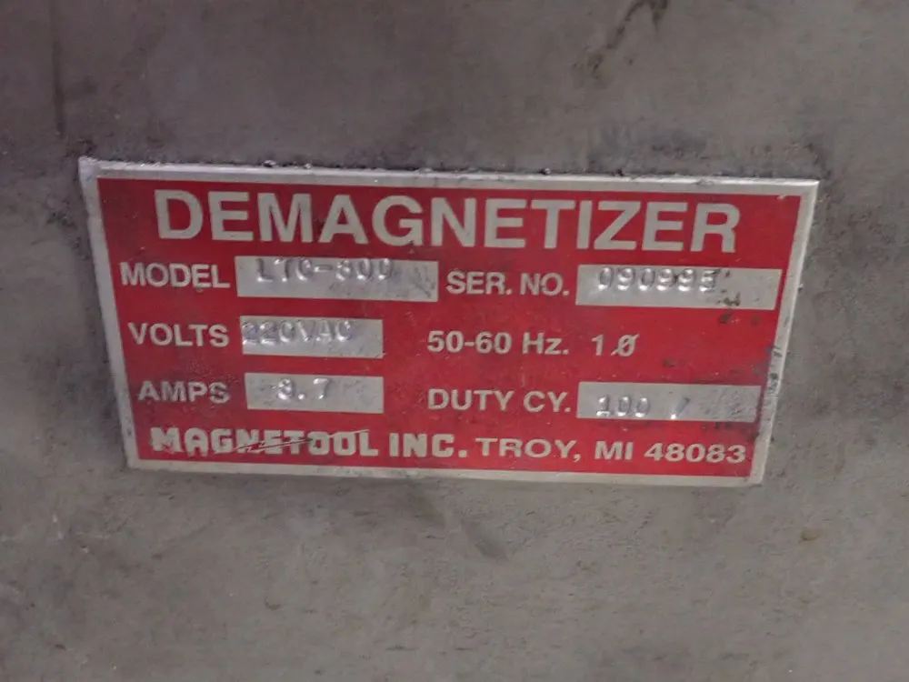 Magnetool Inc 8" Demagnetizer - Ltc-800