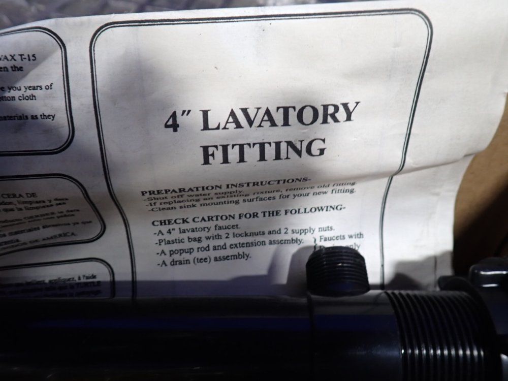 Gerber 4" Lavatory Fittings