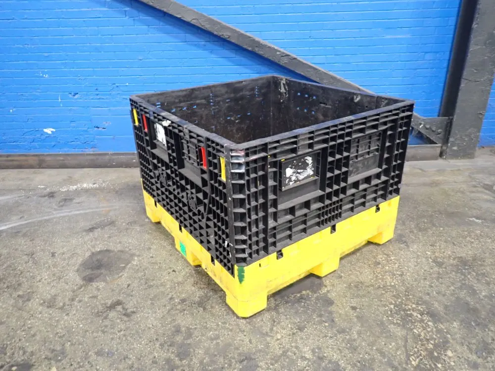 44" X 41" X 28" Collapsible Plastic Crate