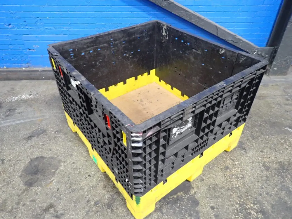 44" X 41" X 28" Collapsible Plastic Crate