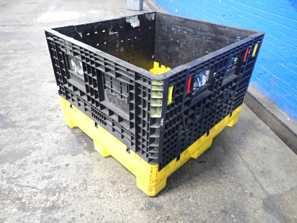 44" X 41" X 28" Collapsible Plastic Crate