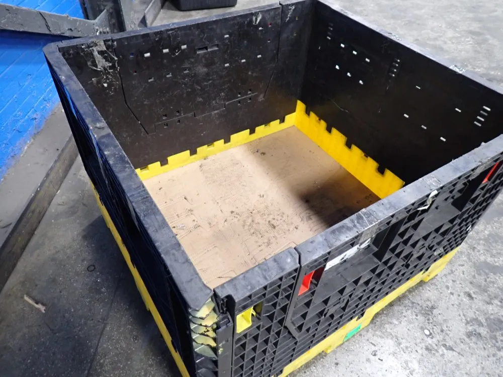 44" X 41" X 28" Collapsible Plastic Crate