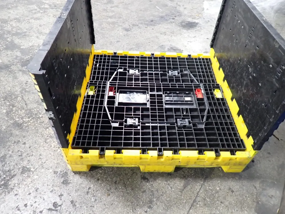 44" X 41" X 28" Collapsible Plastic Crate