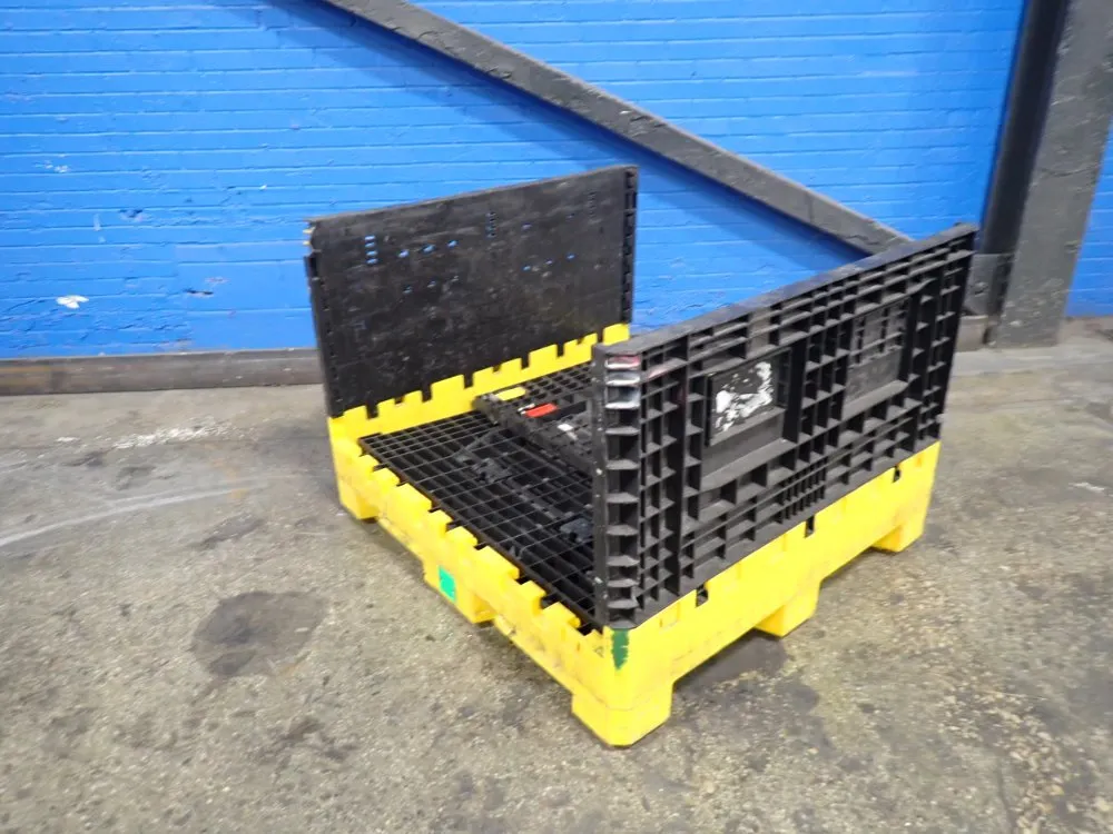 44" X 41" X 28" Collapsible Plastic Crate