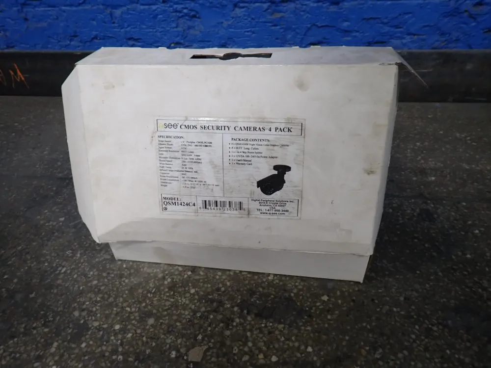 Cmos Security Cameras - Qsm1424c4