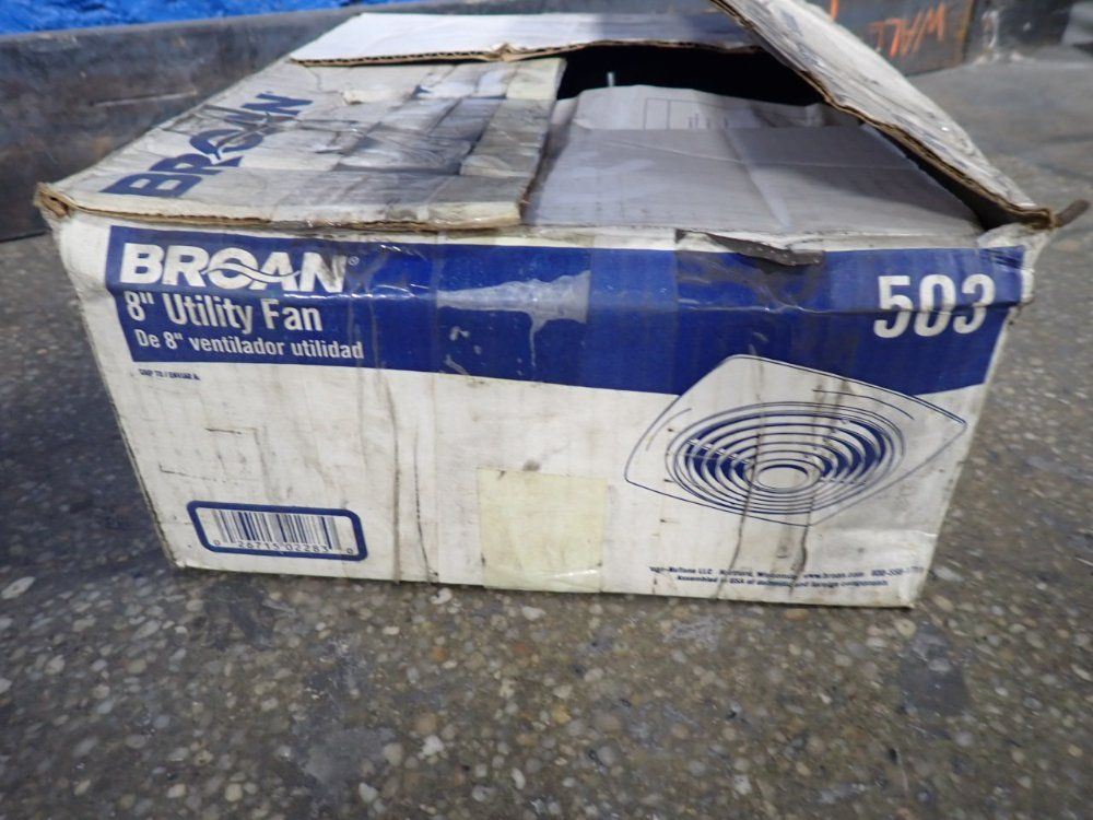 Broan 160 Cfm 8" Utility Fan - 503