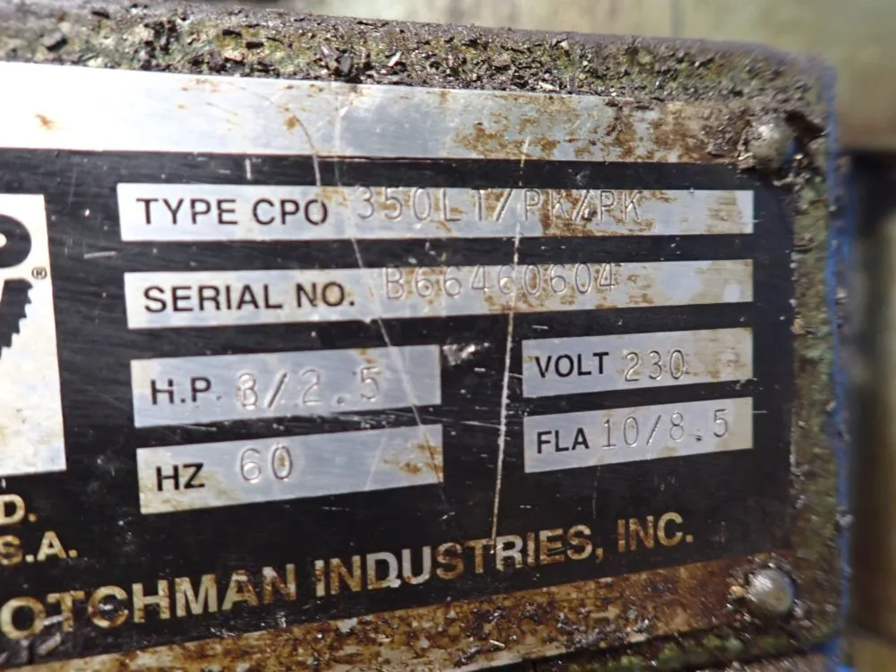 Scotchman Cold Saw - 350lt