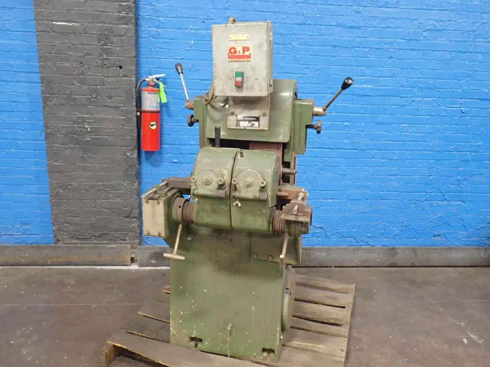 G & P Machinery Double Belt Rod Sanding Machine - Cf-80b2