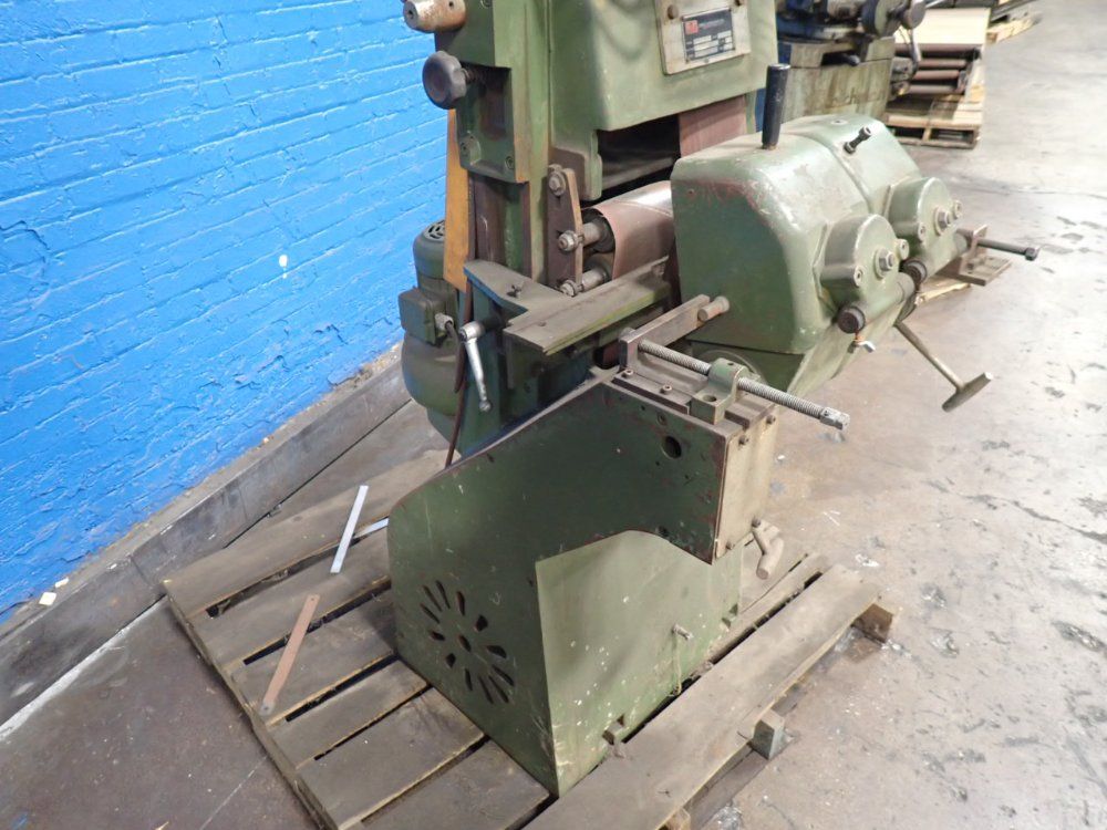 G & P Machinery Double Belt Rod Sanding Machine - Cf-80b2