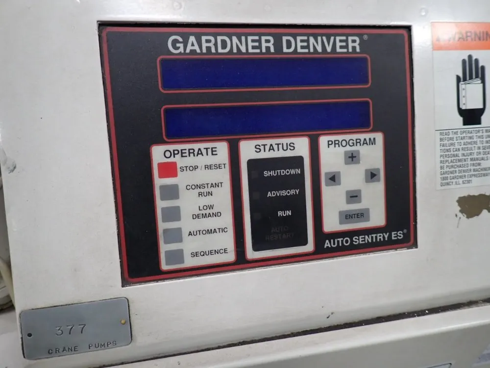 Gardner Denver 50 Hp Air Compressor - Ebh99d