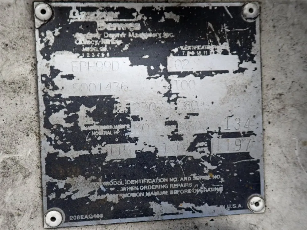 Gardner Denver 50 Hp Air Compressor - Ebh99d