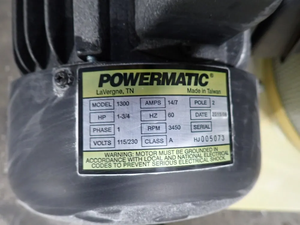 Powermatic 1 3/4 Hp Dust Collector - Pm1300tx