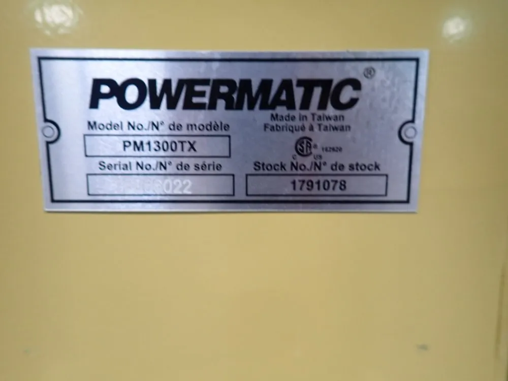 Powermatic 1 3/4 Hp Dust Collector - Pm1300tx