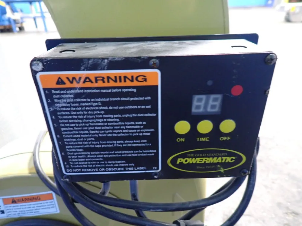 Powermatic 1 3/4 Hp Dust Collector - Pm1300tx