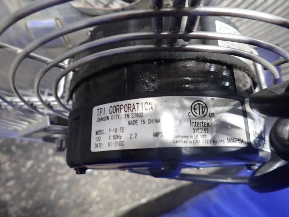 Tpi 18" Fan - F-18-te