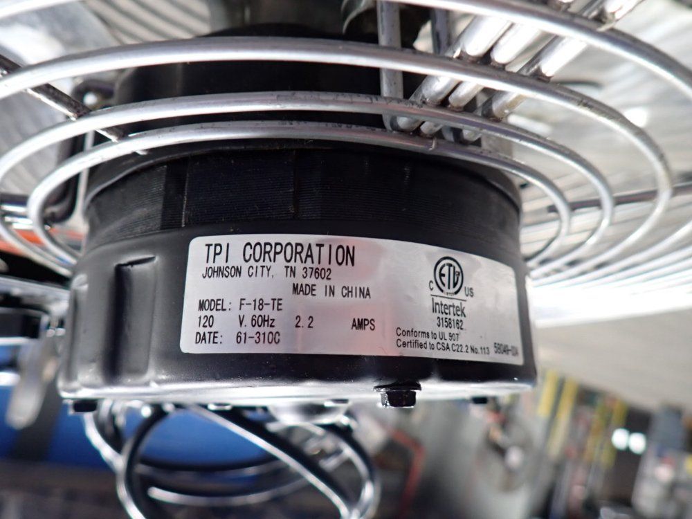 Tpi 18" Fan - F-18-te