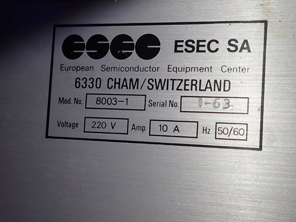 Esec Dicing Saw - 8003-1