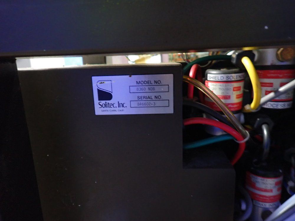 Solitce Photoresist Processing System - 8360 Nbd