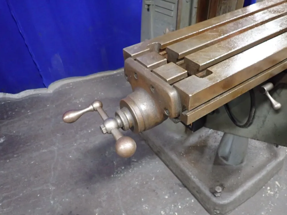 Bridgeport 9" X 42" Vertical Mill