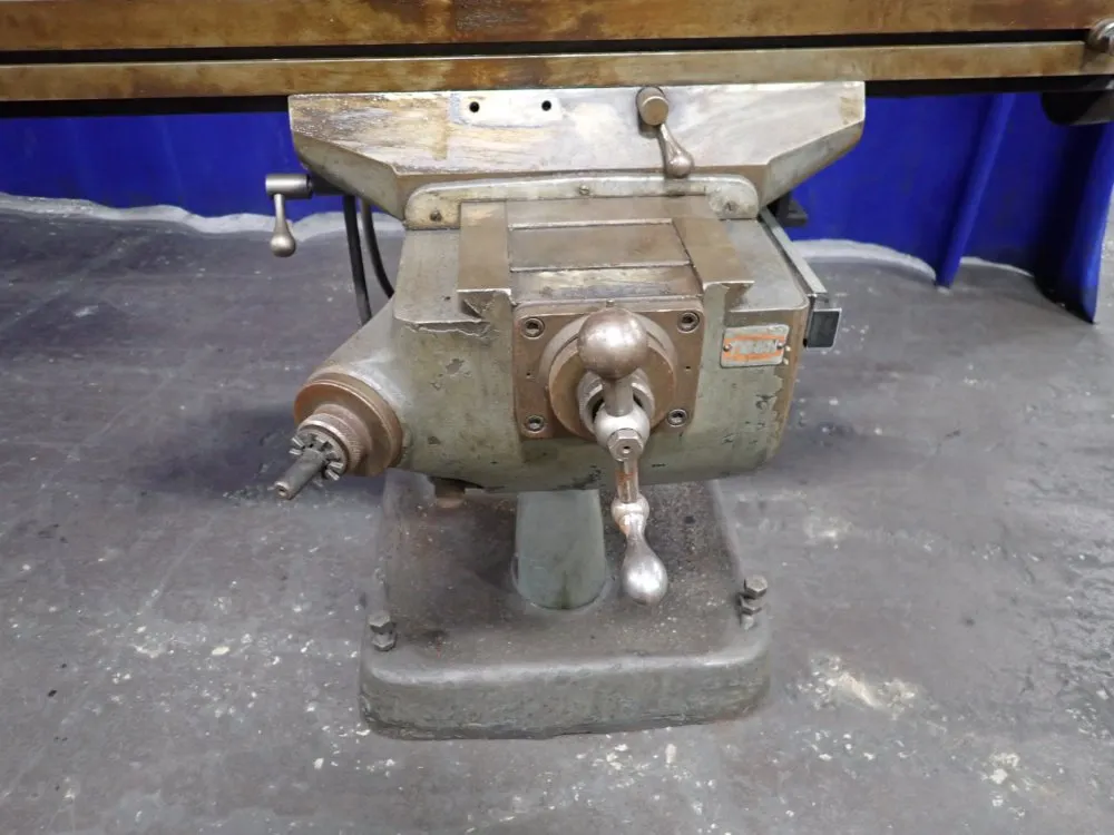 Bridgeport 9" X 42" Vertical Mill