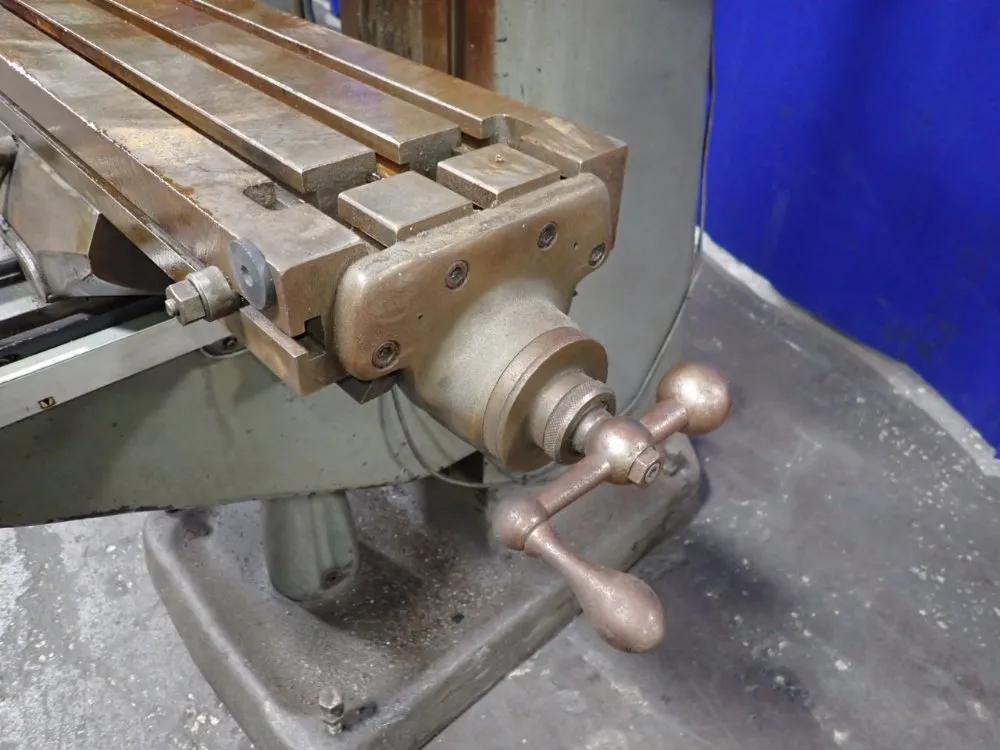 Bridgeport 9" X 42" Vertical Mill