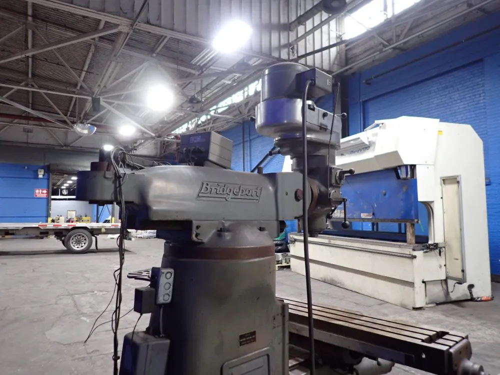 Bridgeport 9" X 42" Vertical Mill