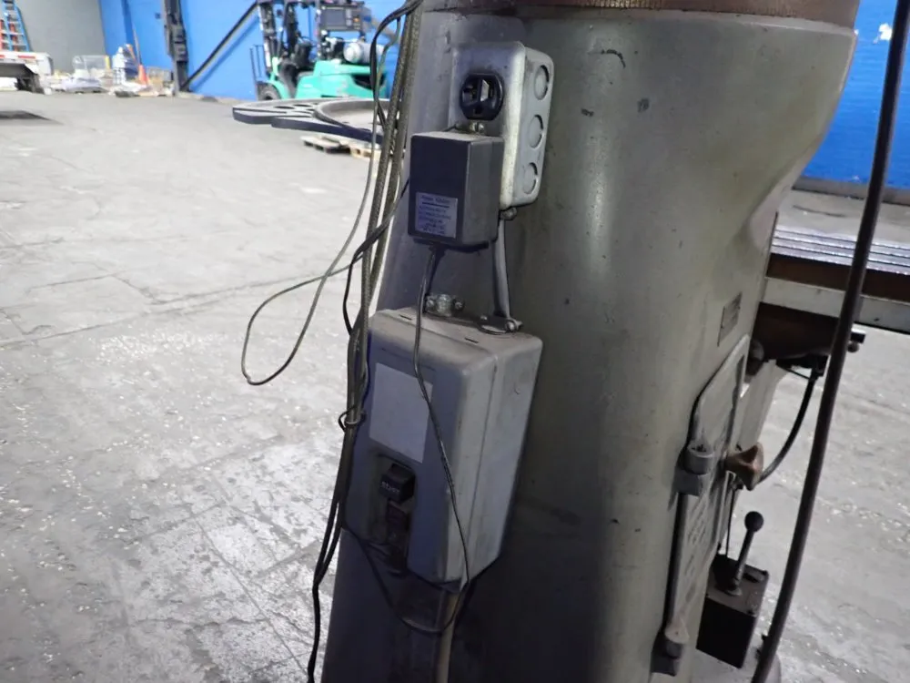 Bridgeport 9" X 42" Vertical Mill