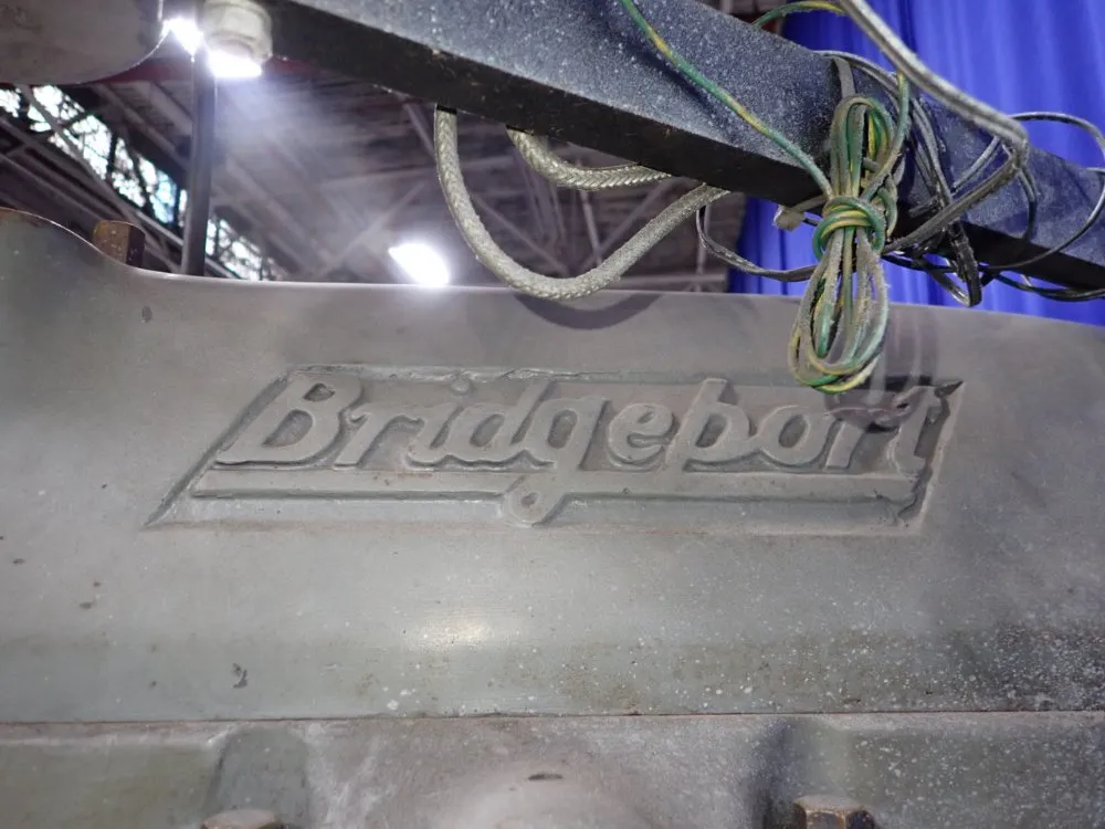 Bridgeport 9" X 42" Vertical Mill