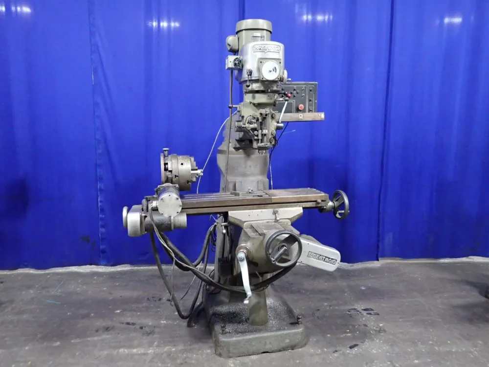 Bridgeport 9" X 42" Cnc Vertical Mill W/indexer