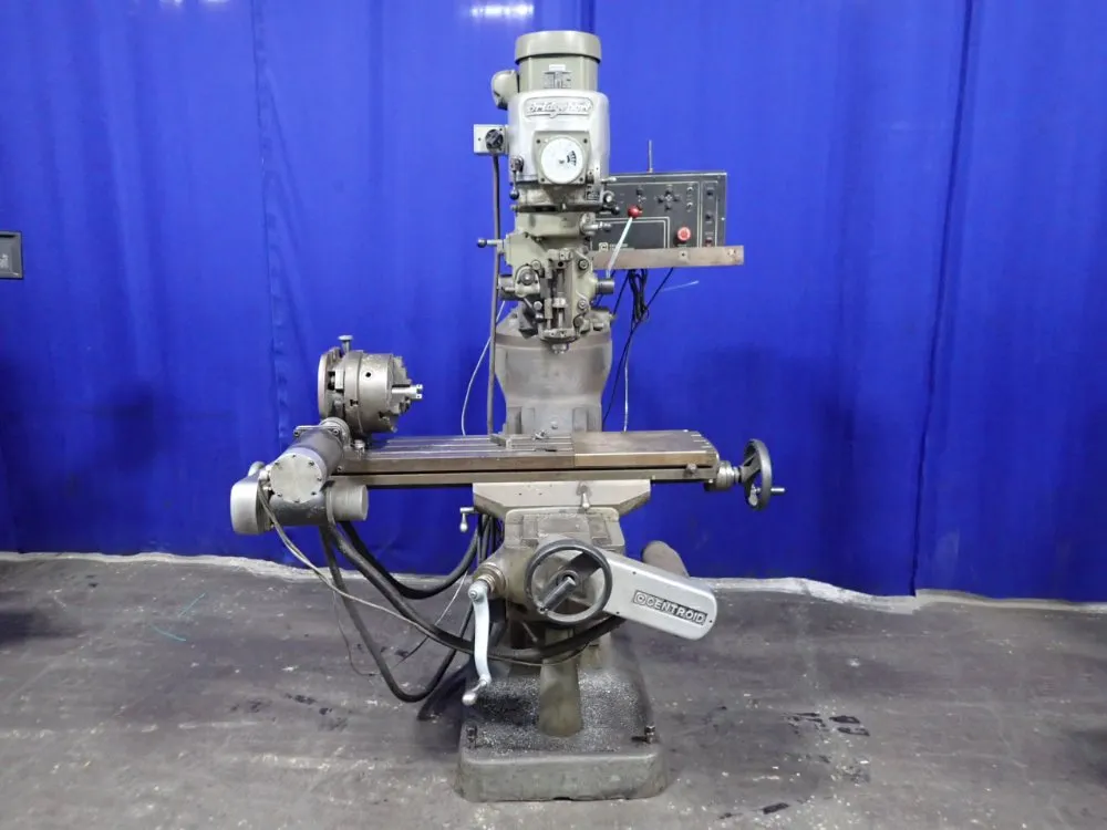 Bridgeport 9" X 42" Cnc Vertical Mill W/indexer