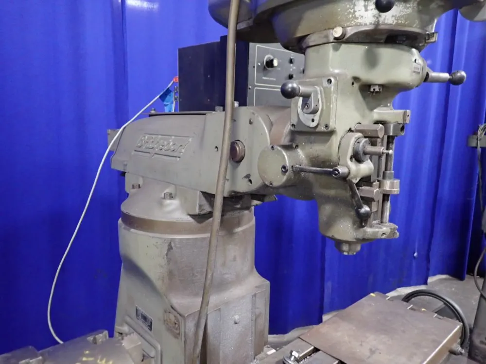 Bridgeport 9" X 42" Cnc Vertical Mill W/indexer