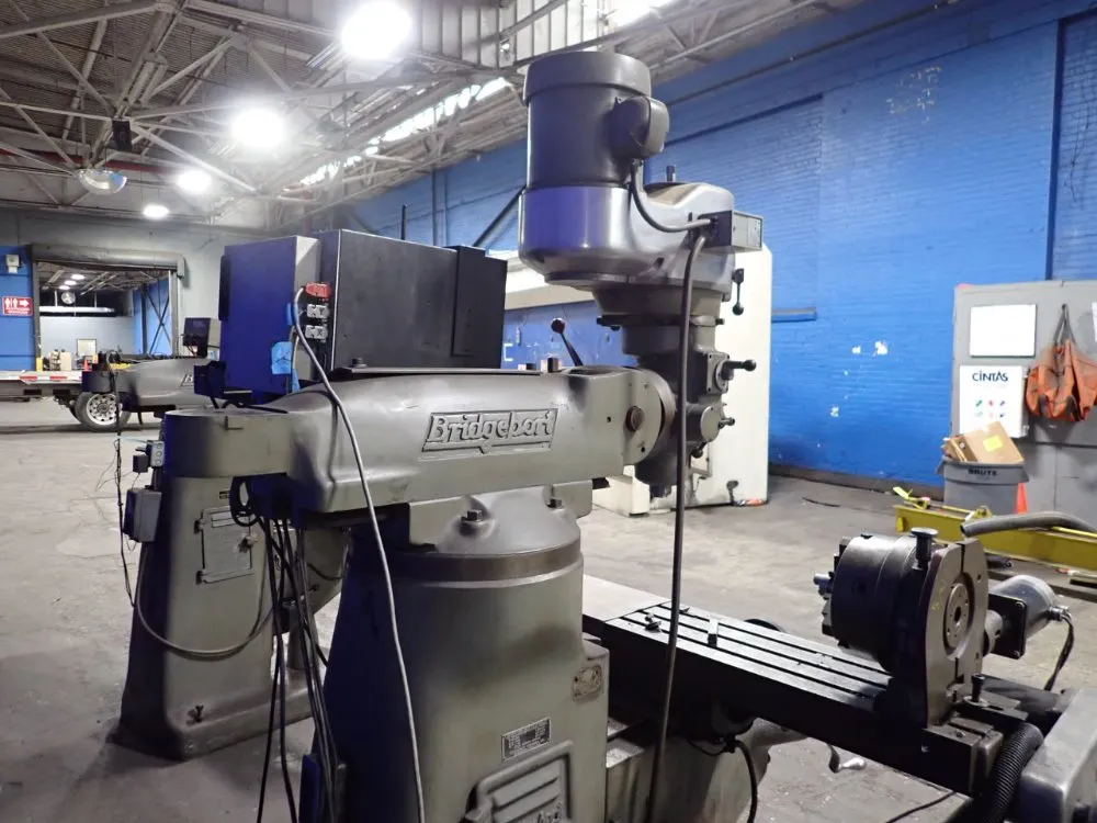 Bridgeport 9" X 42" Cnc Vertical Mill W/indexer