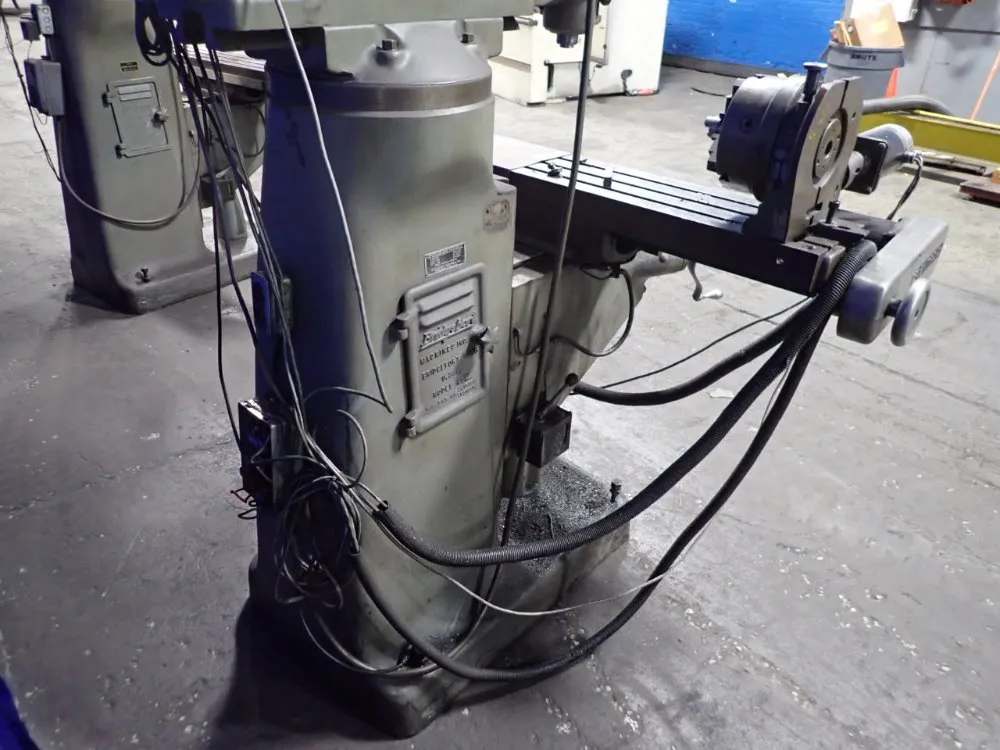 Bridgeport 9" X 42" Cnc Vertical Mill W/indexer