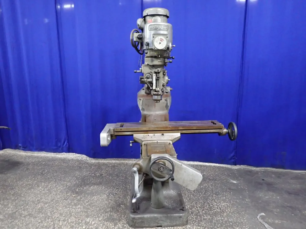 Bridgeport 9" X 42" Vertical Mill