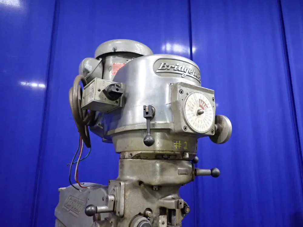 Bridgeport 9" X 42" Vertical Mill