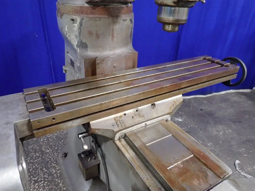 Bridgeport 9" X 42" Vertical Mill