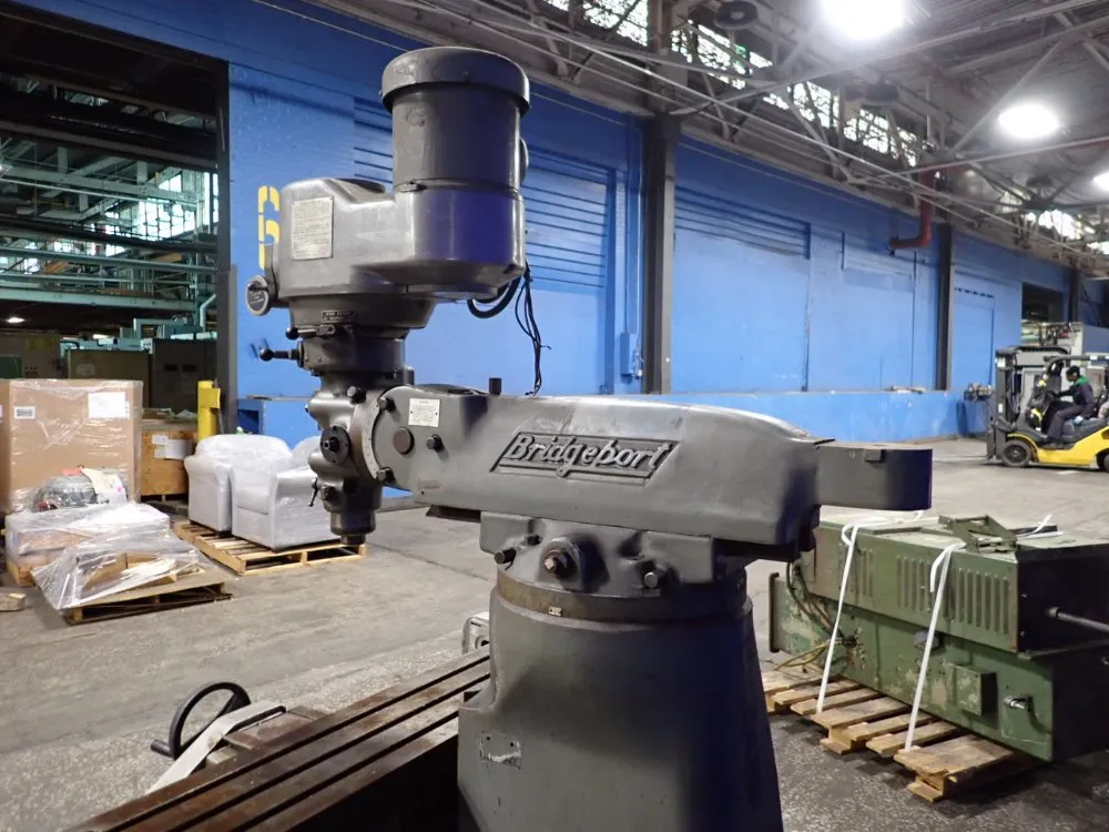 Bridgeport 9" X 42" Vertical Mill