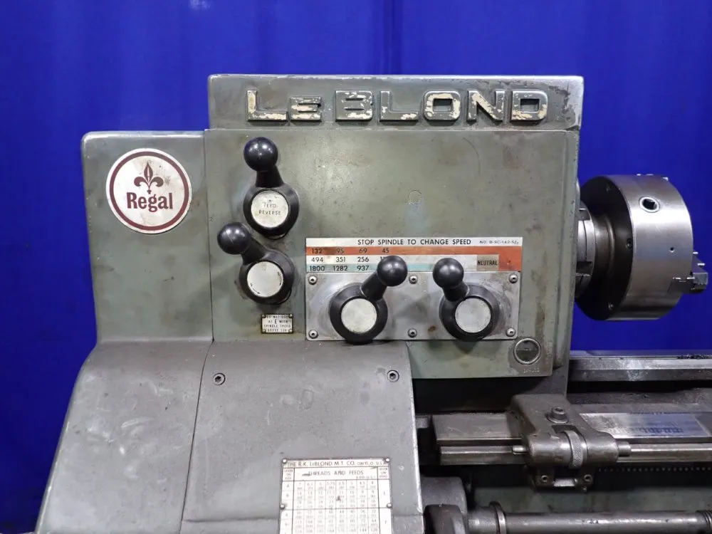 Leblond 16" X 55" Lathe