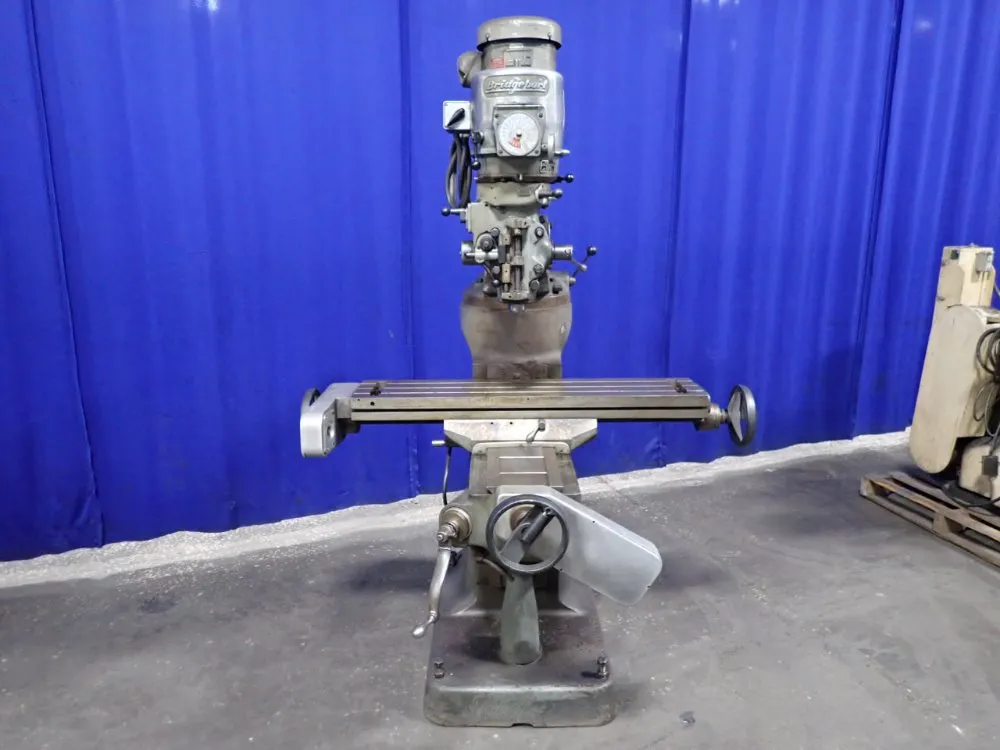 Bridgeport 9" X 42" Vertical Mill