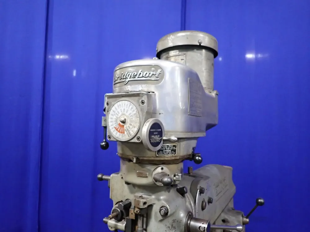 Bridgeport 9" X 42" Vertical Mill