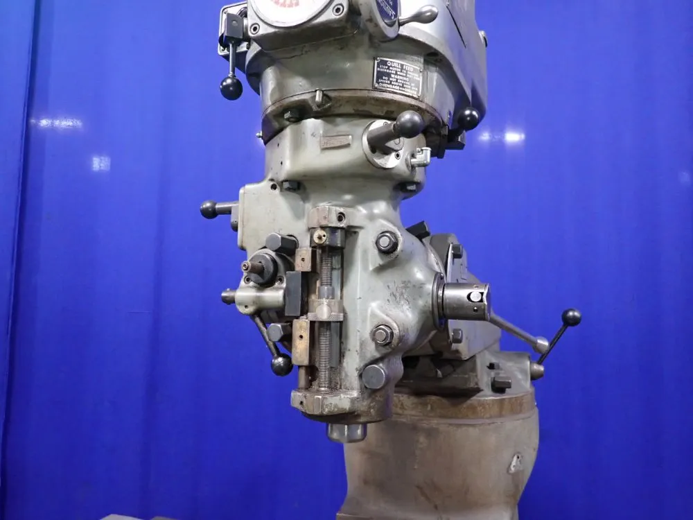 Bridgeport 9" X 42" Vertical Mill