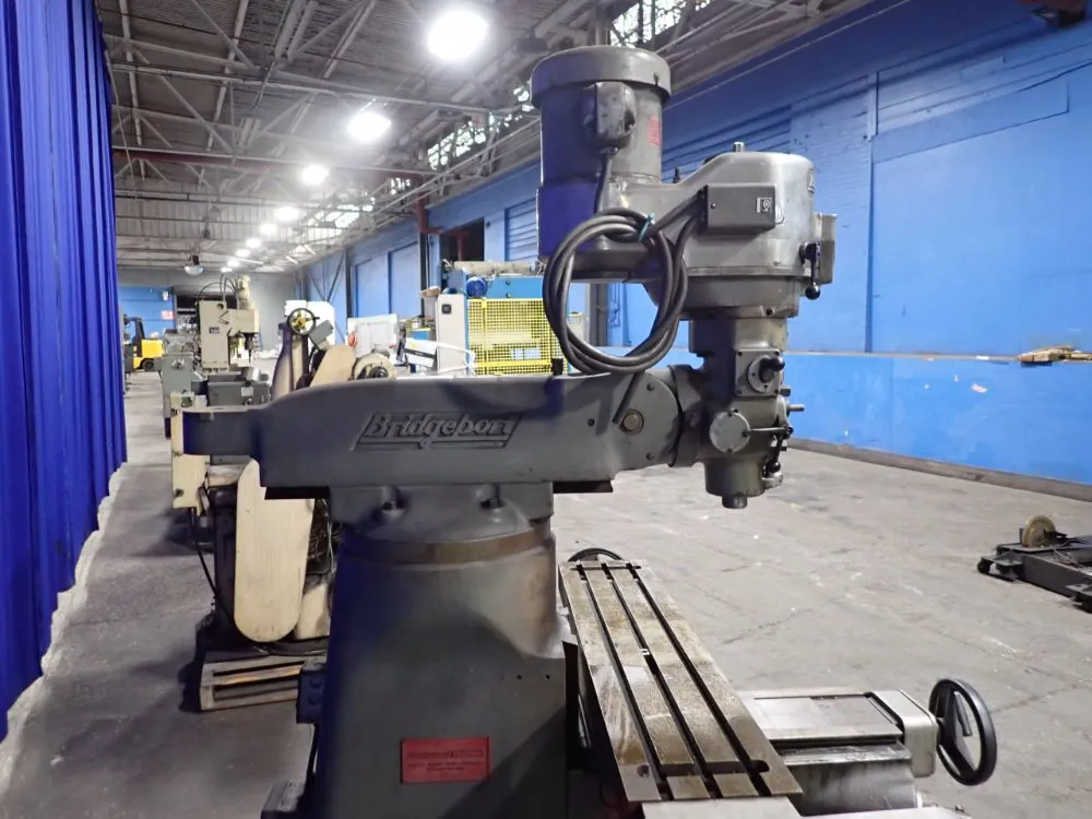 Bridgeport 9" X 42" Vertical Mill