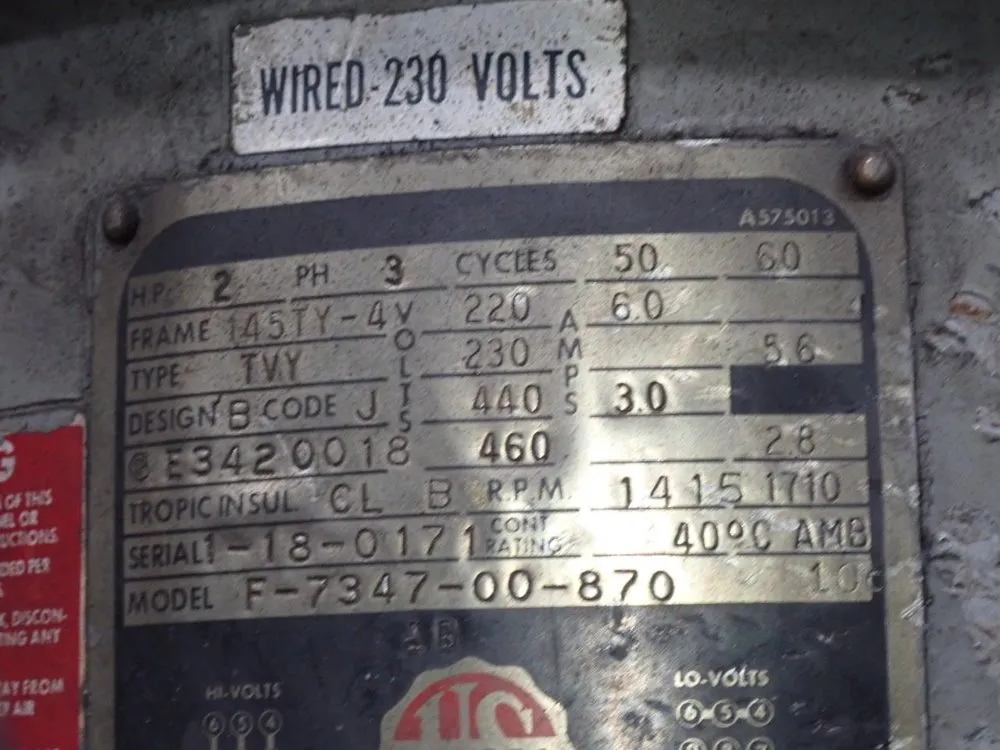 Bridgeport 9" X 42" Vertical Mill