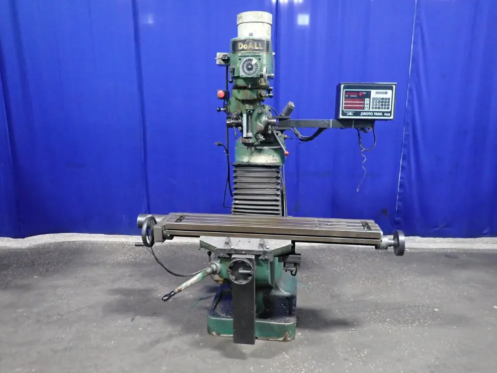 Doall 9" X 49" Cnc Vertical Mill - Gpm200v
